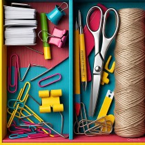 Scissors / Clips / Pins / Twine / Finger Cones